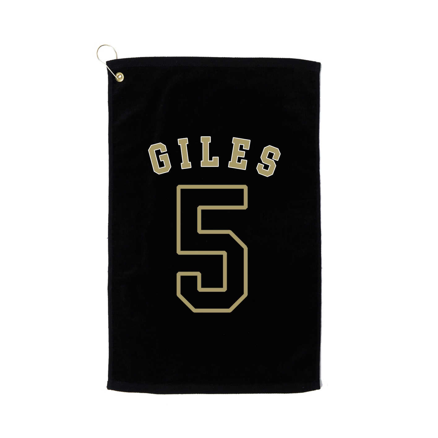 Golf Towel — Shirsey Arch in Black