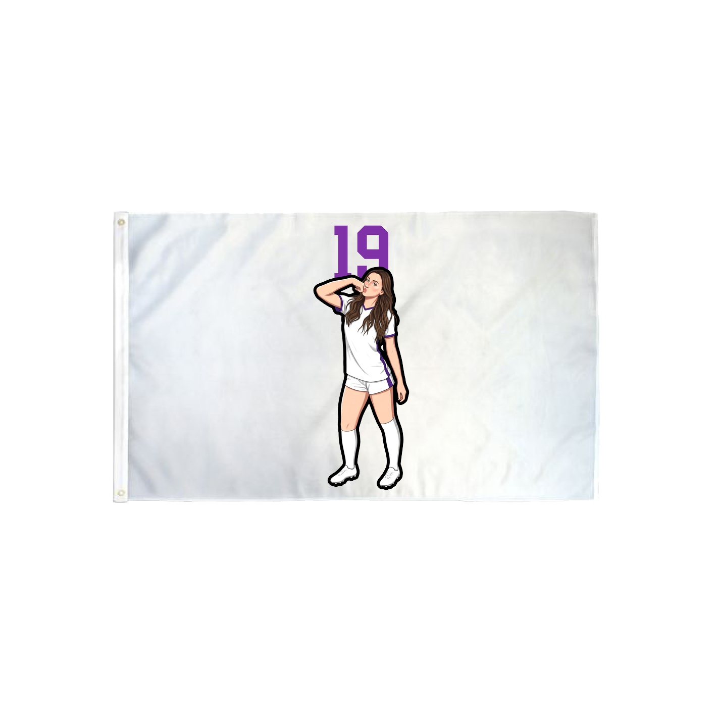 3x5 Flag — Number Top in Classic