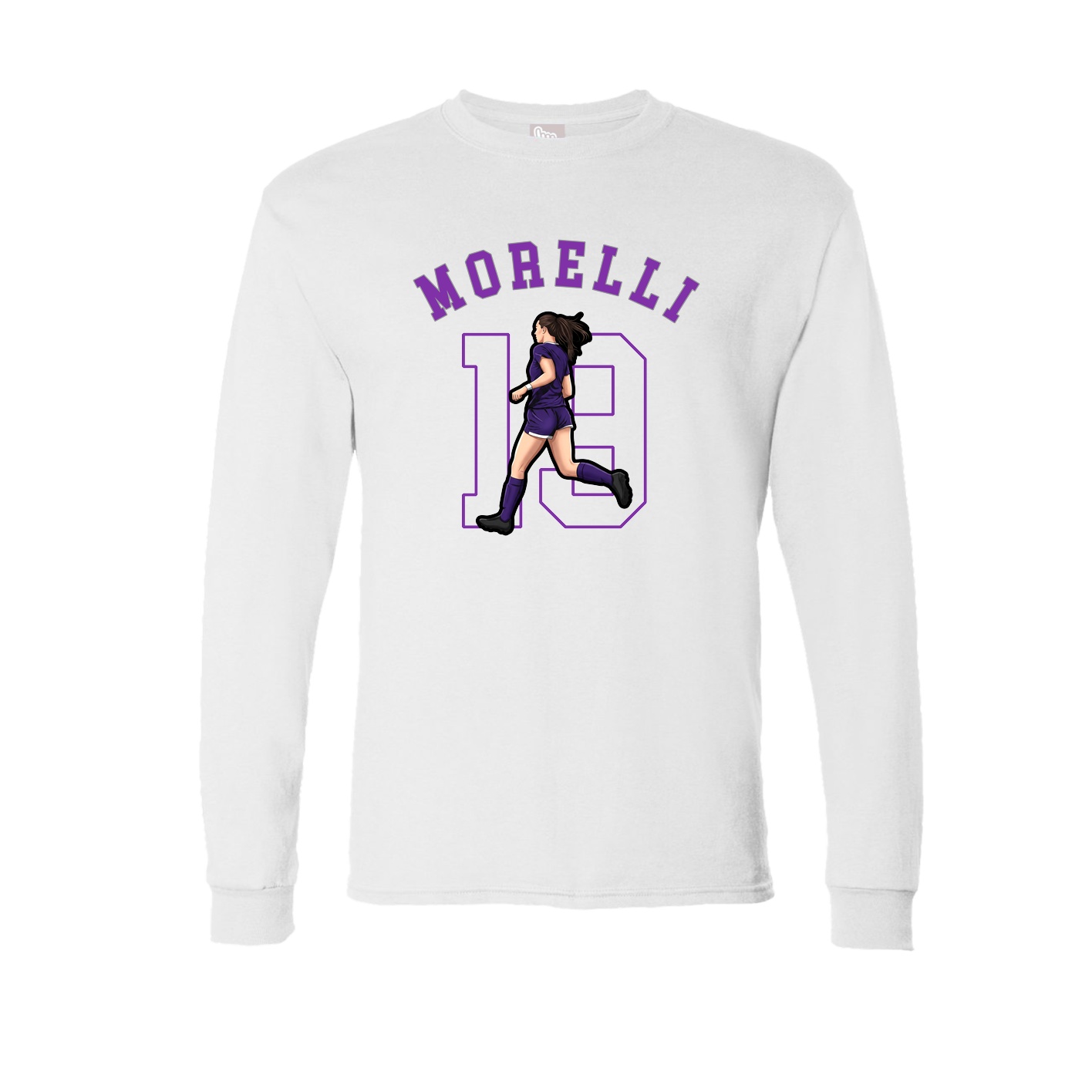 Long Sleeve Tee — Shirsey Arch in White
