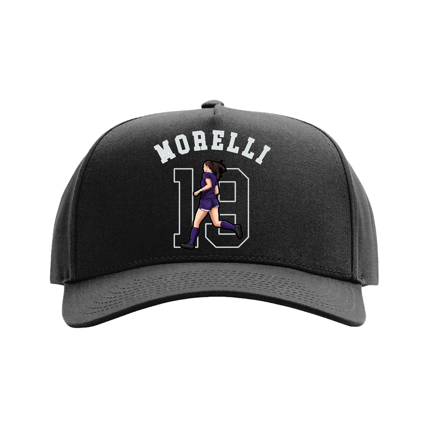 Full Fabric Five-Panel Champ Cap