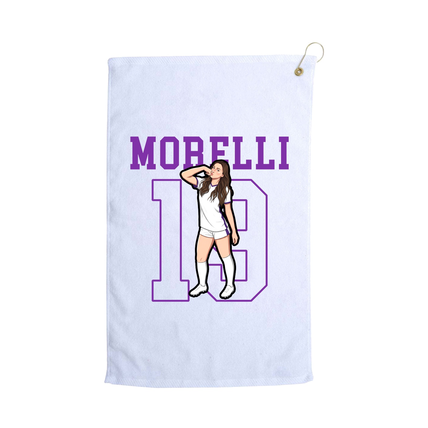 Golf Towel — Shirsey in White