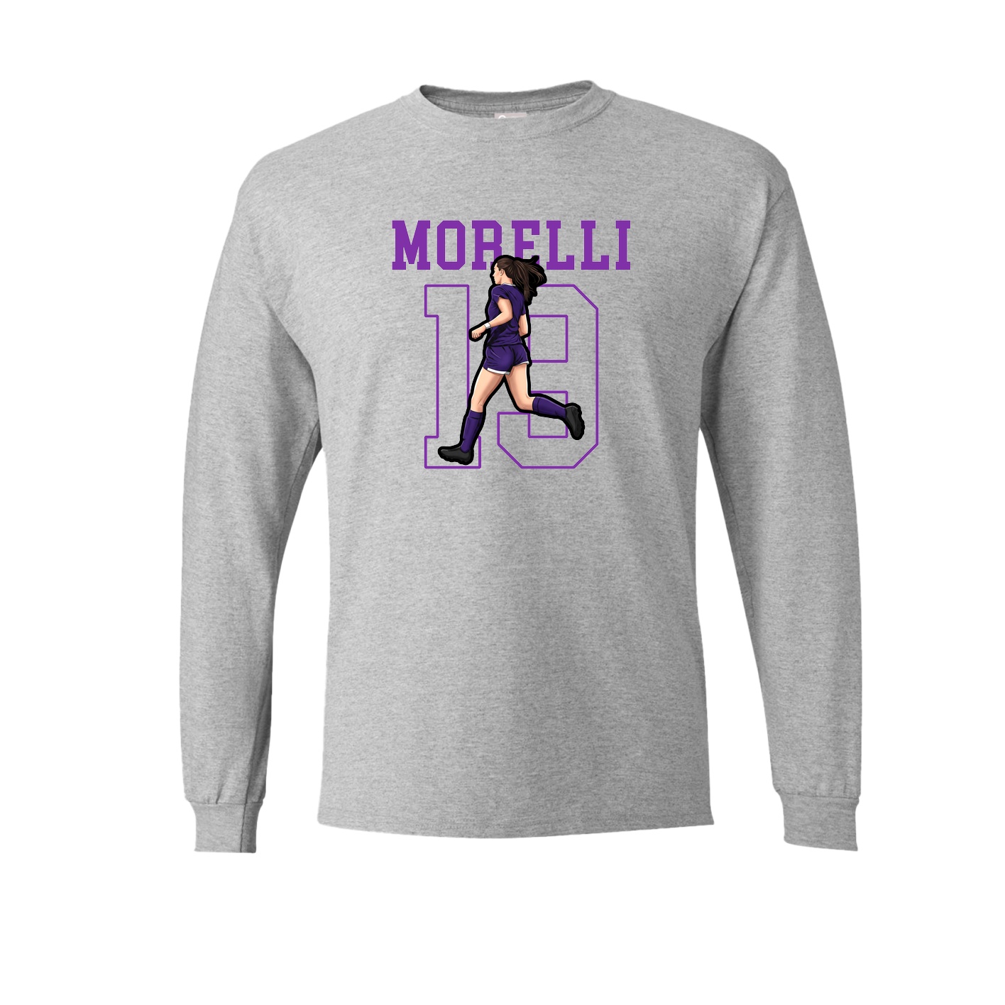 Long Sleeve Tee — Shirsey in Grey