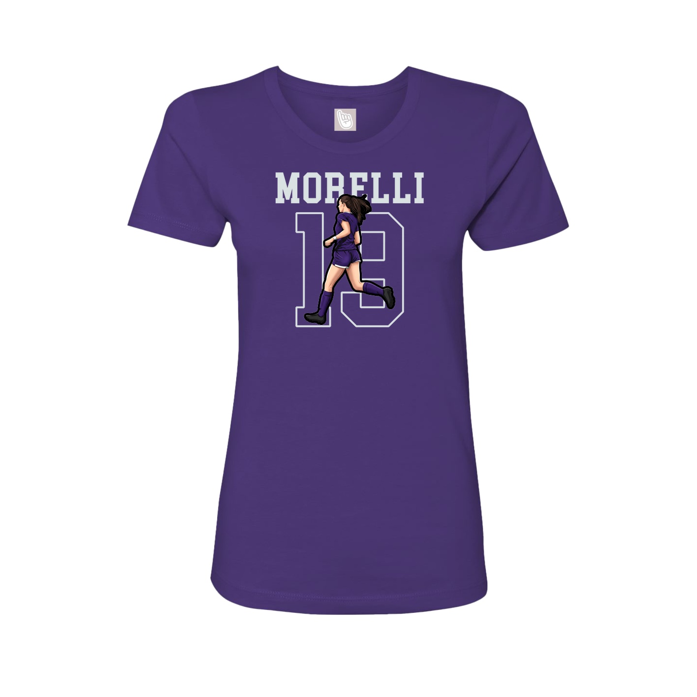 Fitted Women's Tee — Shirsey in Purple
