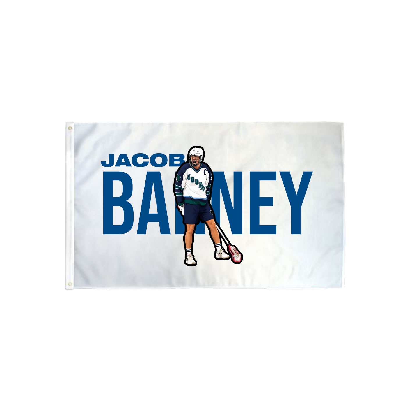 3x5 Flag — Player Name in Classic