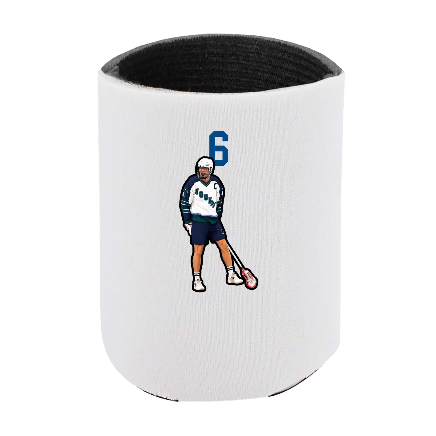 Can Holder — Number Top in White