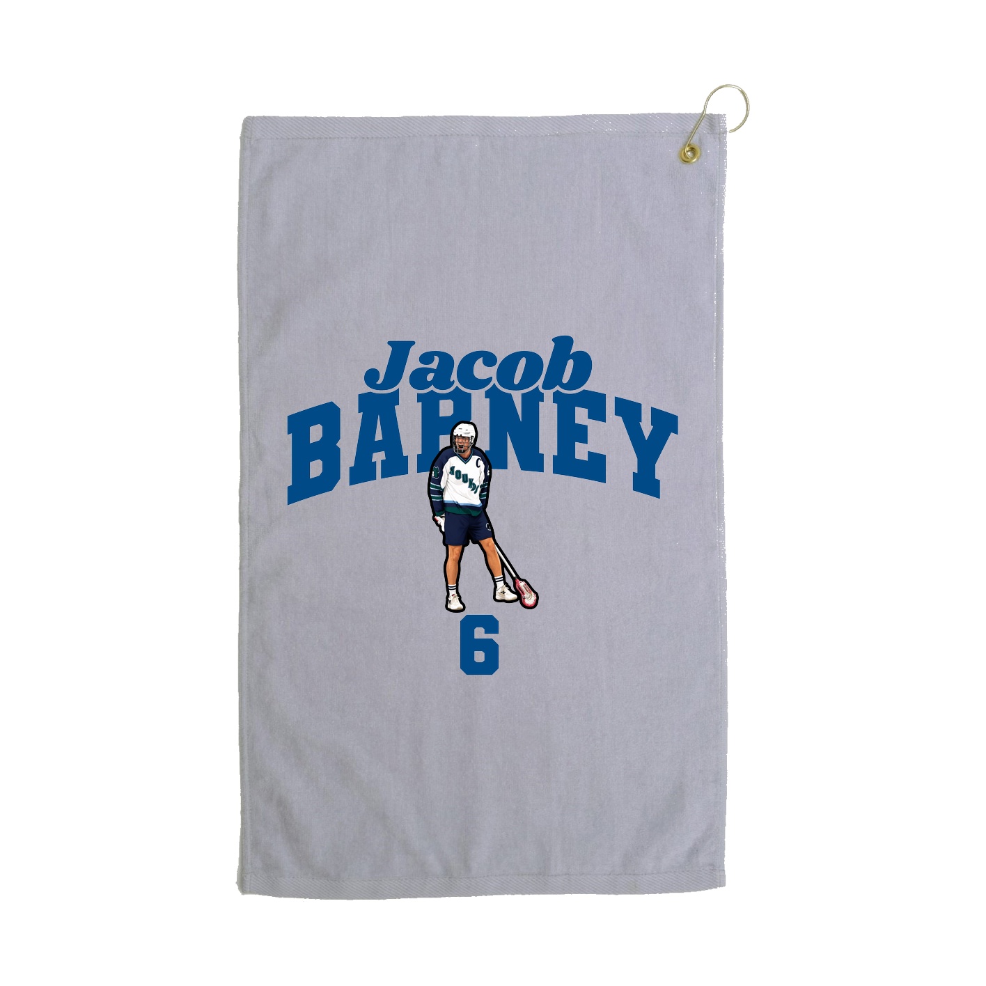 Golf Towel — Signature Arch in Grey