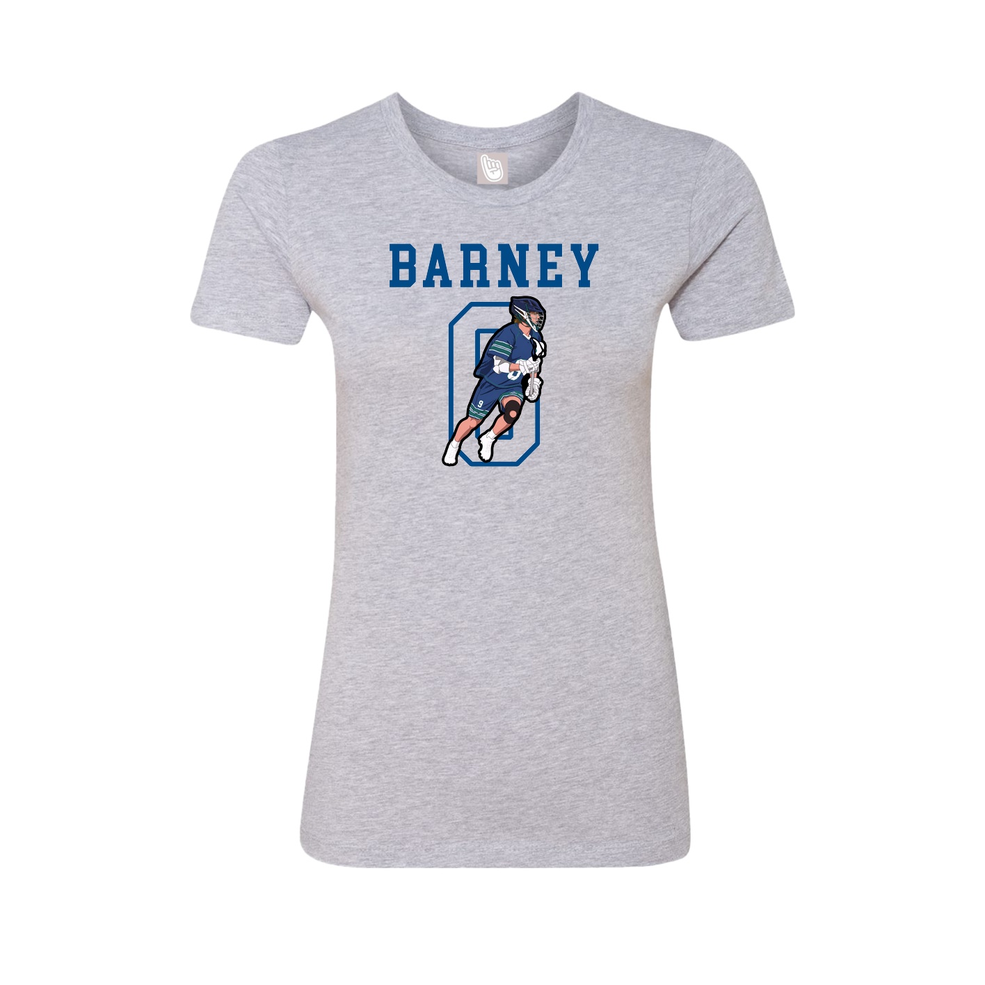 Fitted Women's Tee — Shirsey in Grey