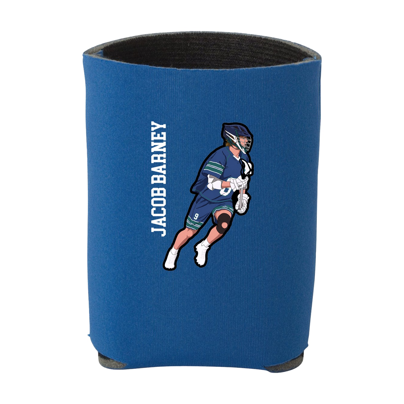 Can Holder — Name Vertical in Royal