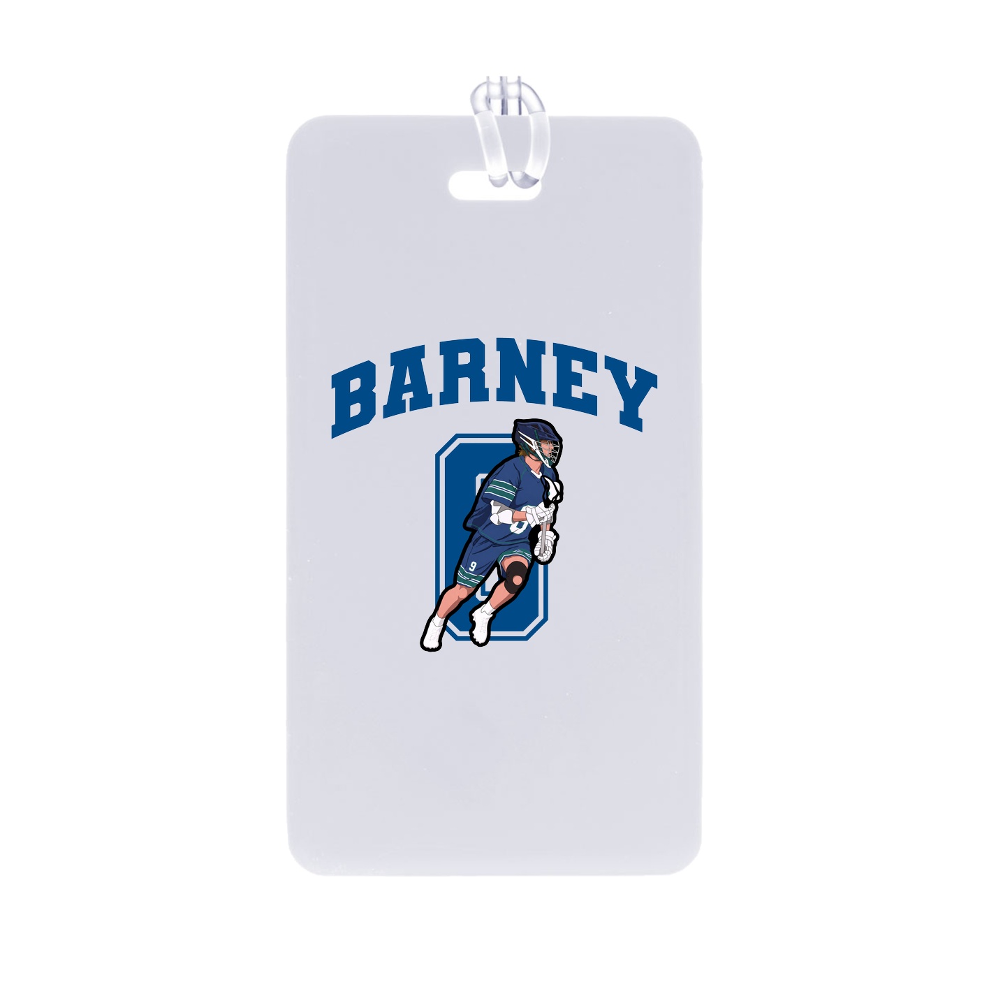 Bag Tag — Number in Classic