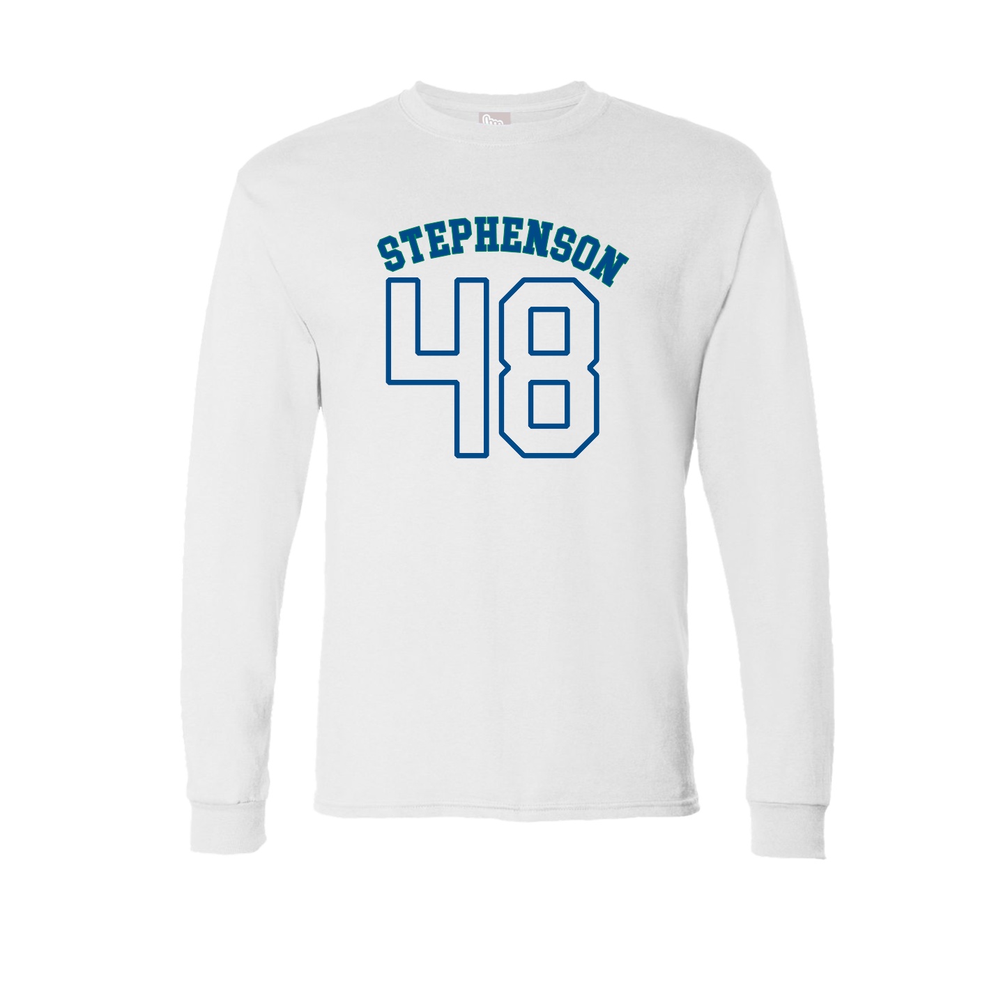 Long Sleeve Tee — Shirsey Arch in White