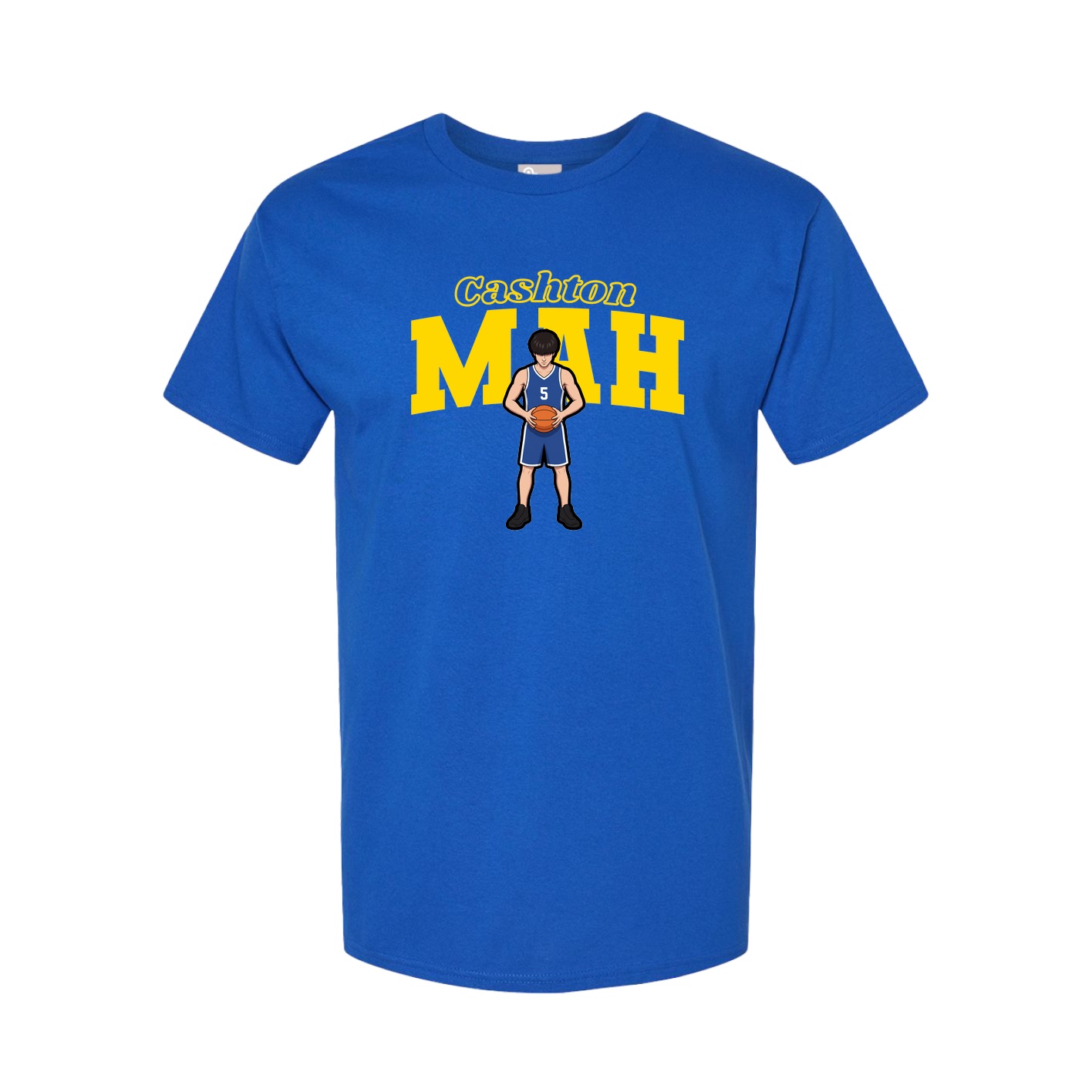 Tee — Name Arch in Royal