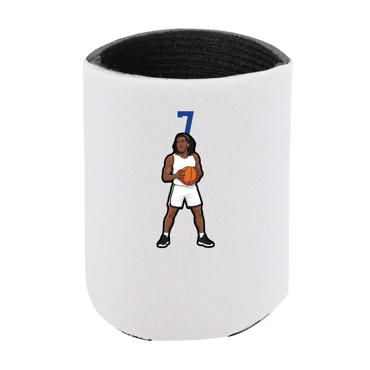 Can Holder — Number Top in White