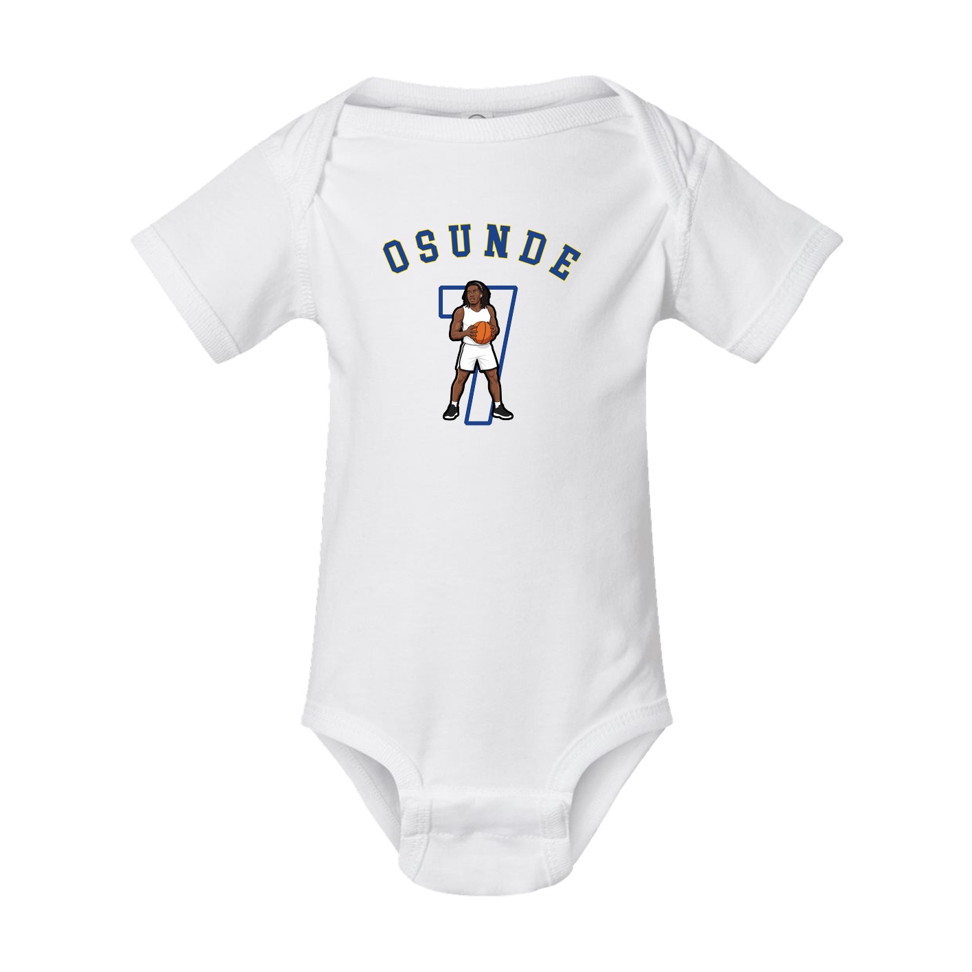 Baby Onesie — Shirsey Arch in White