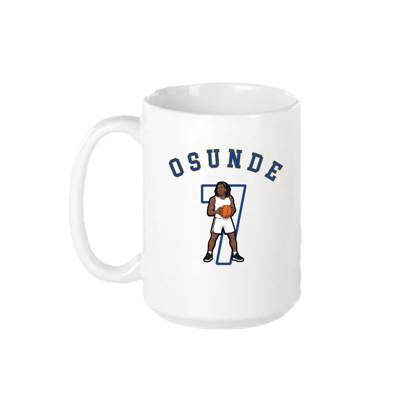15oz Coffee Mug — Shirsey Arch in White