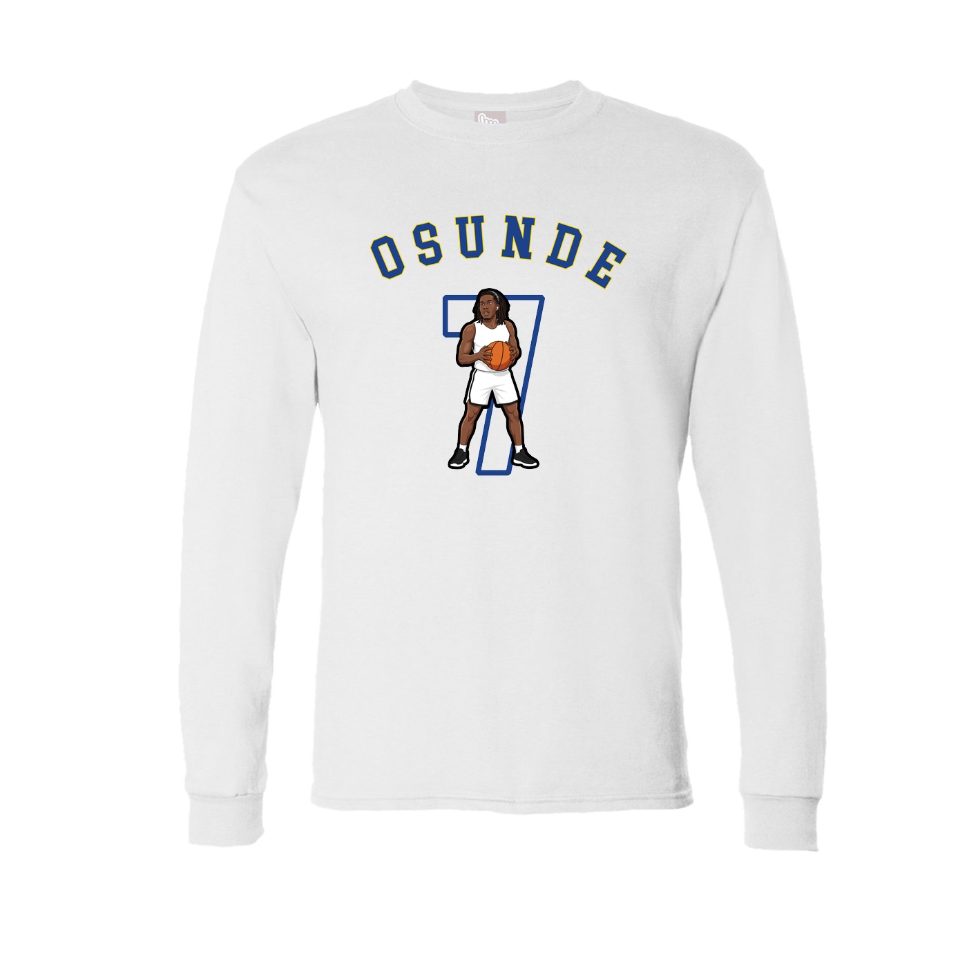 Long Sleeve Tee — Shirsey Arch in White