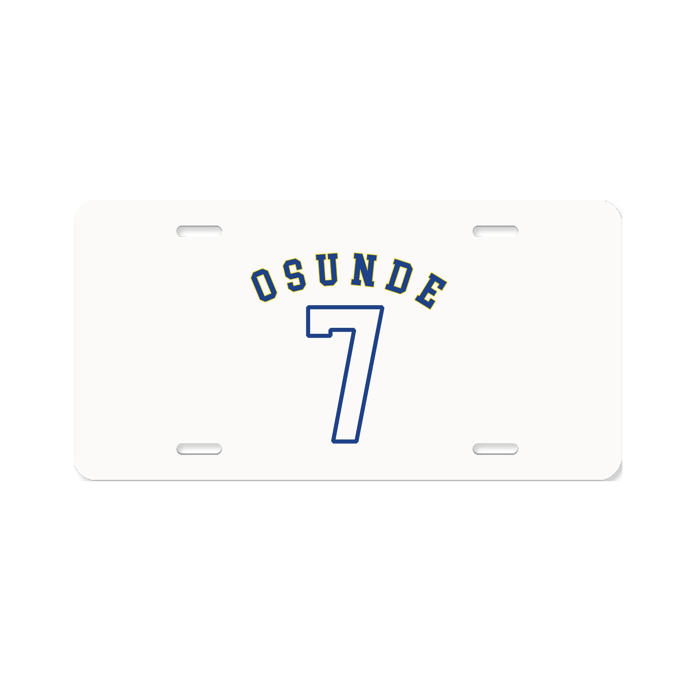 License Plate — Shirsey Arch in Classic