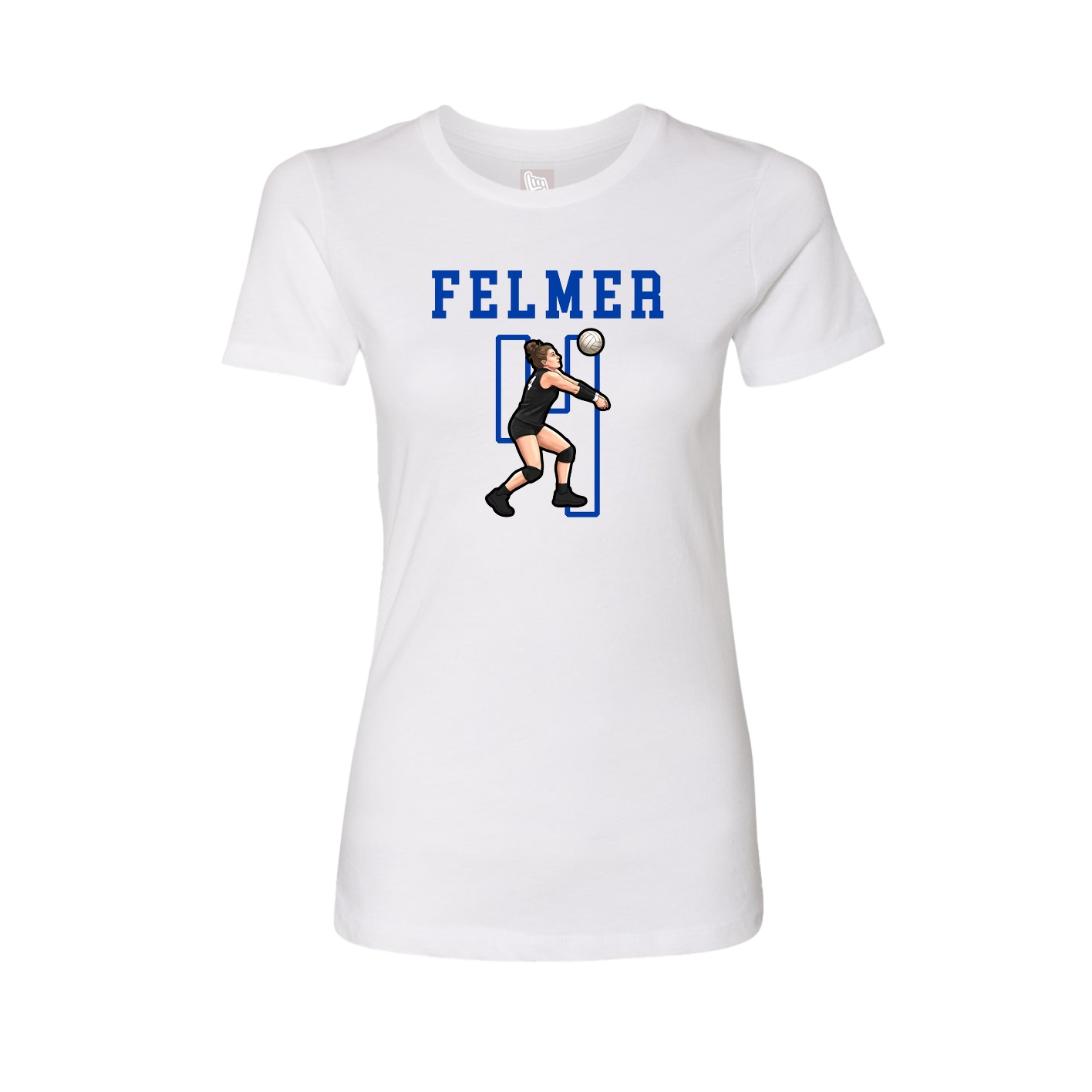Fitted Women's Tee — Shirsey in White