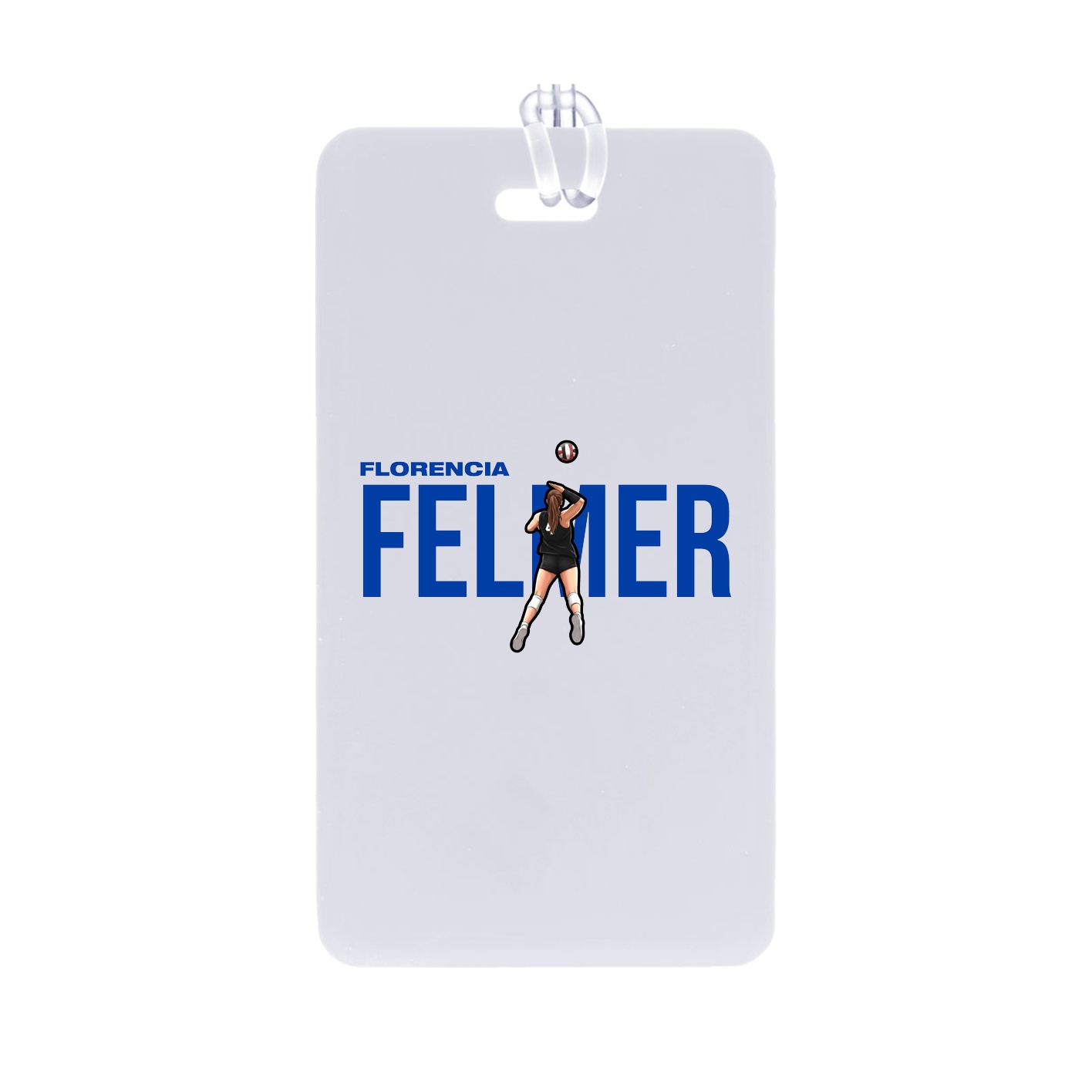 Bag Tag — Player Name in Classic