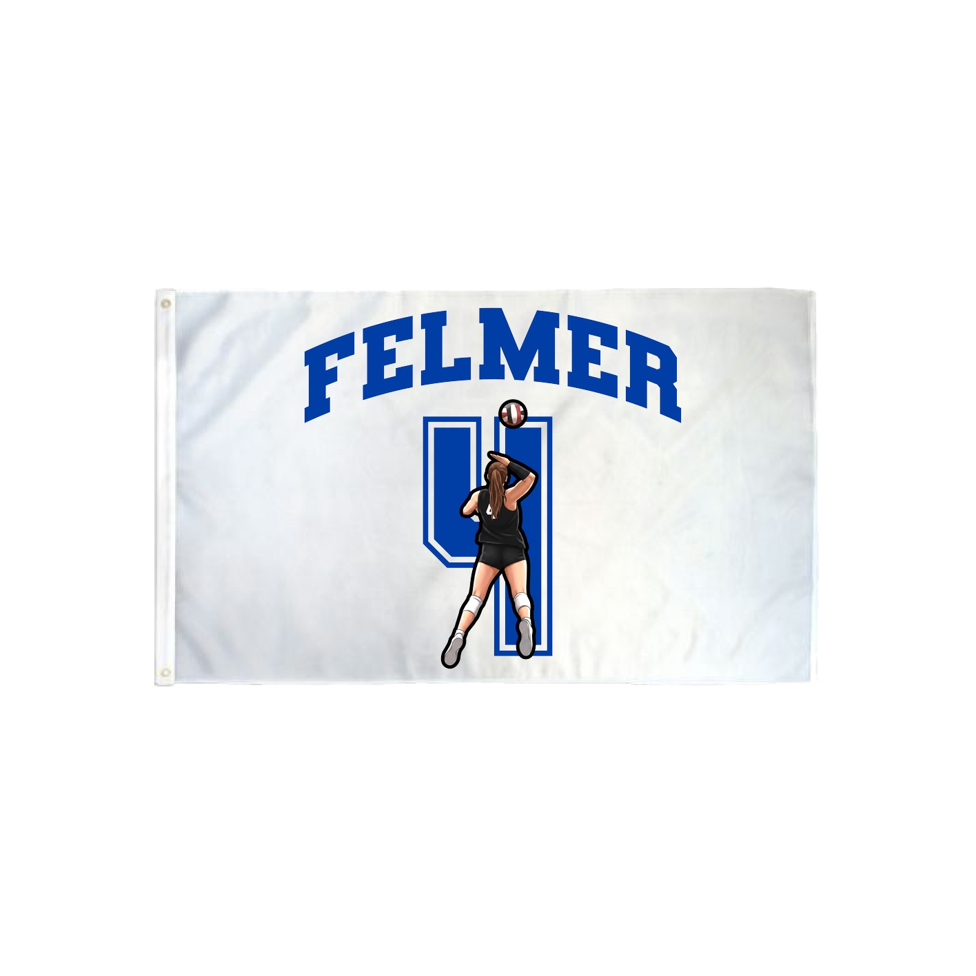 3x5 Flag — Number in Classic
