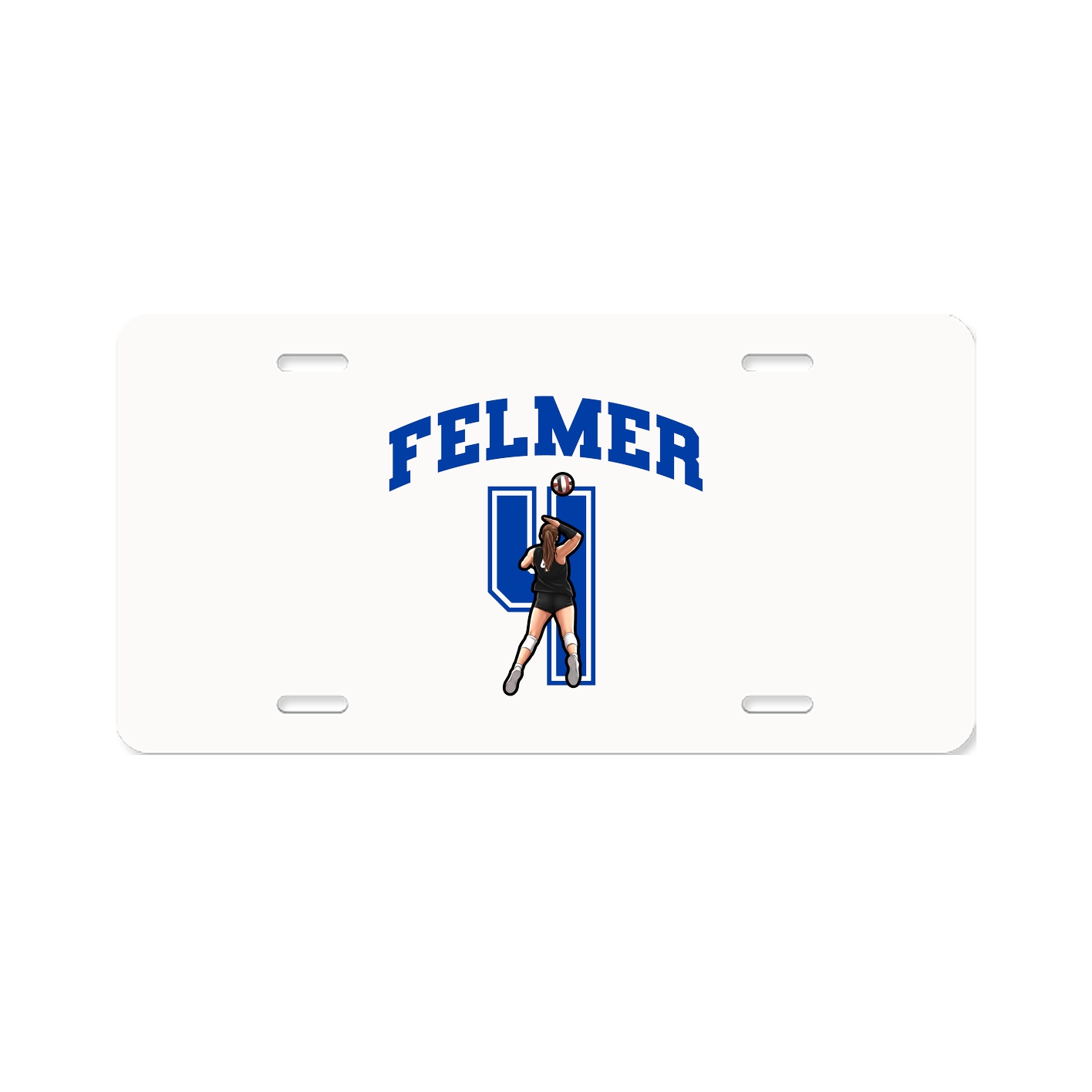 License Plate — Number in Classic