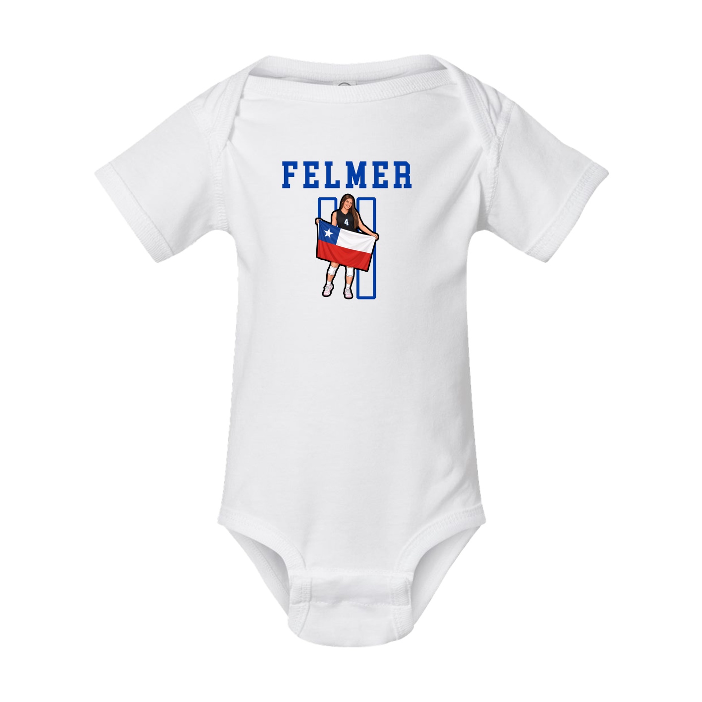 Baby Onesie — Shirsey in White
