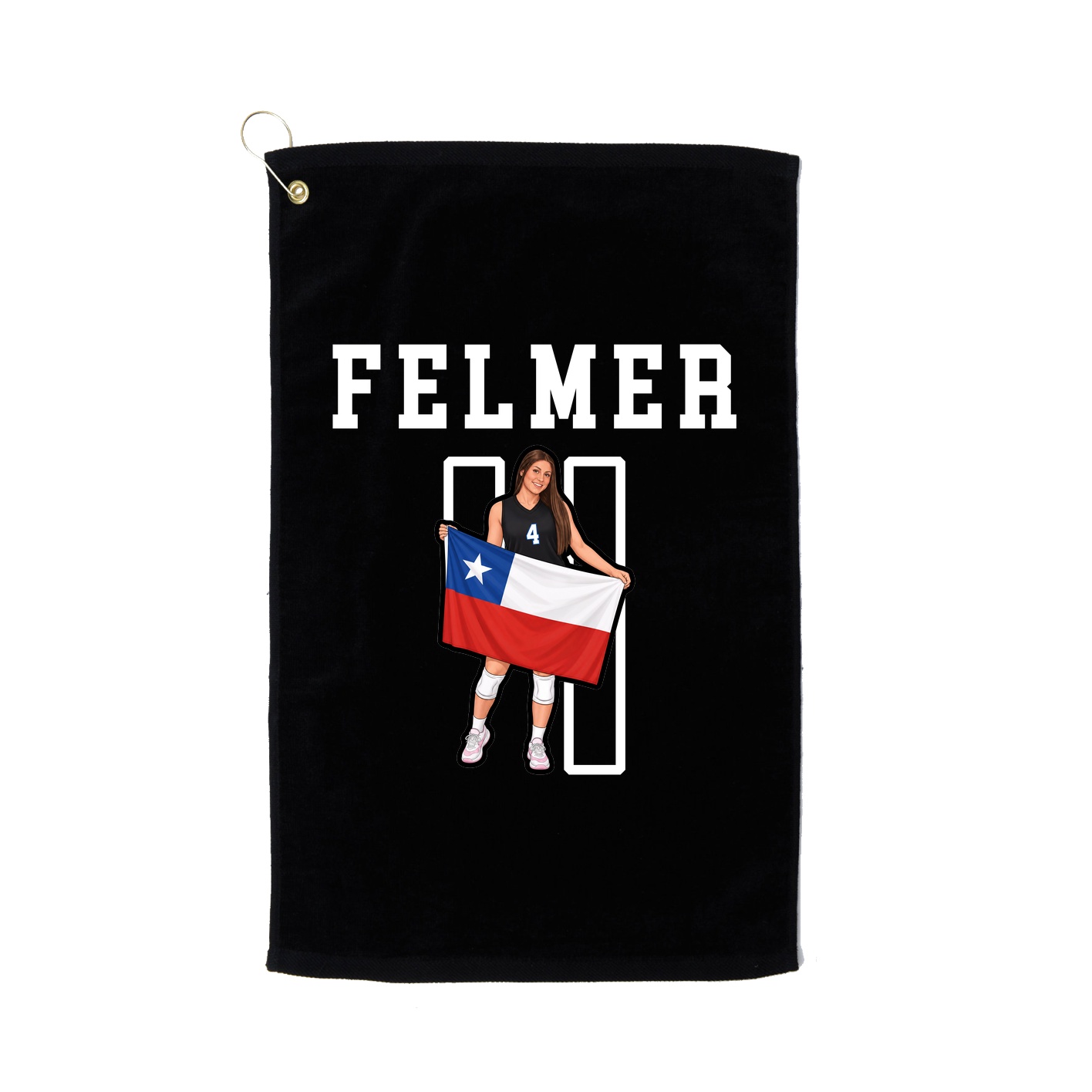Golf Towel — Shirsey in Black