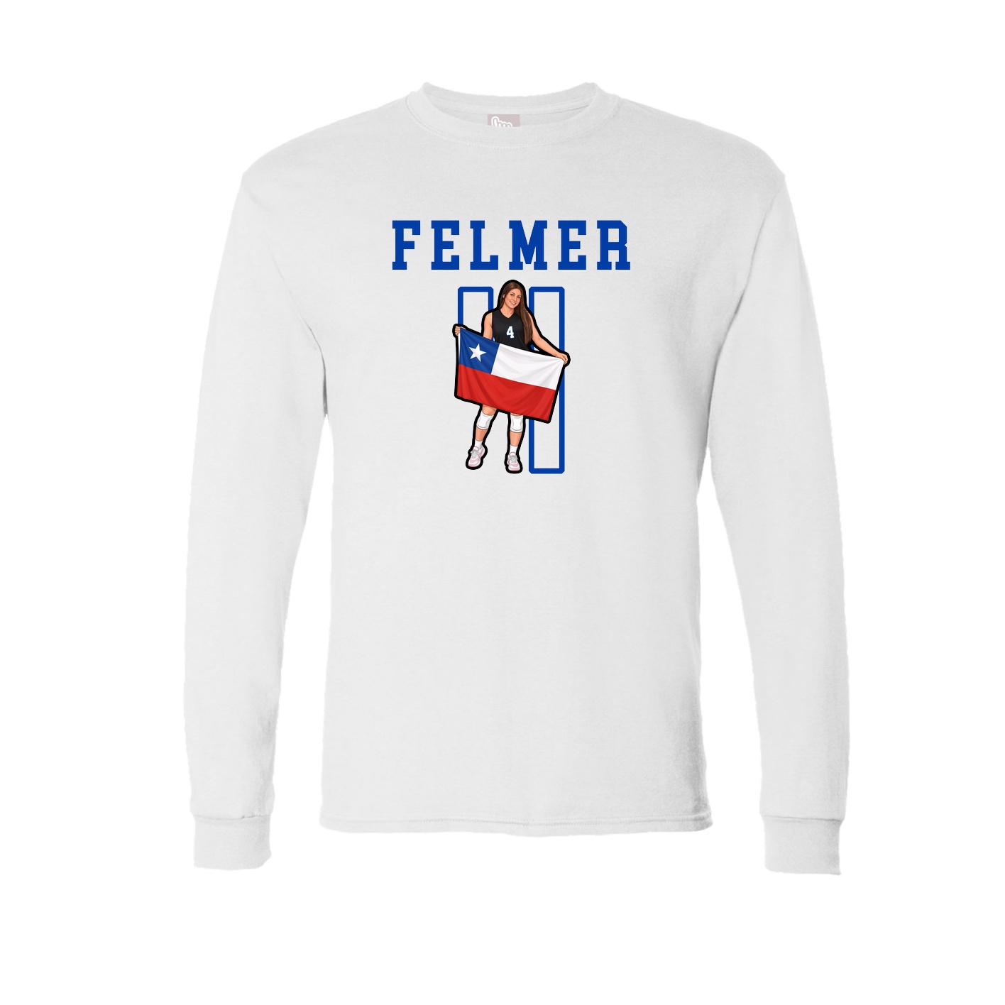 Long Sleeve Tee — Shirsey in White