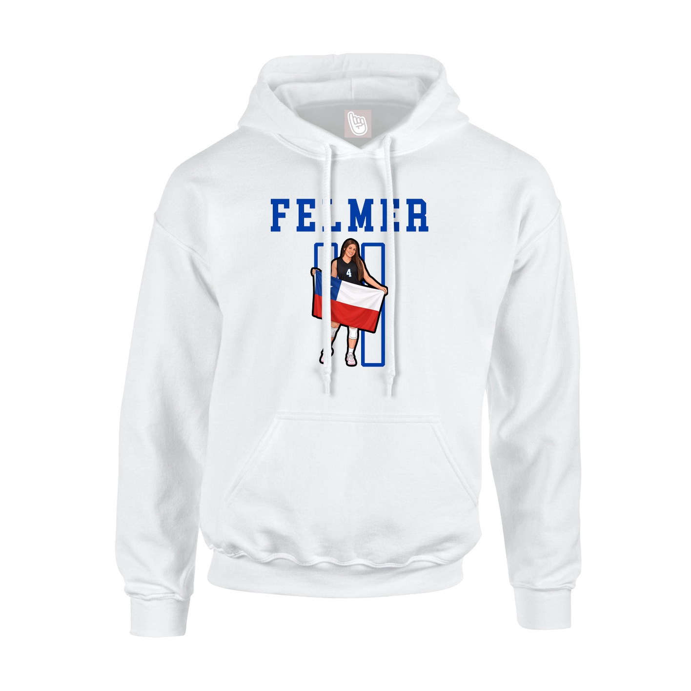 Youth Hoodie — Shirsey in White