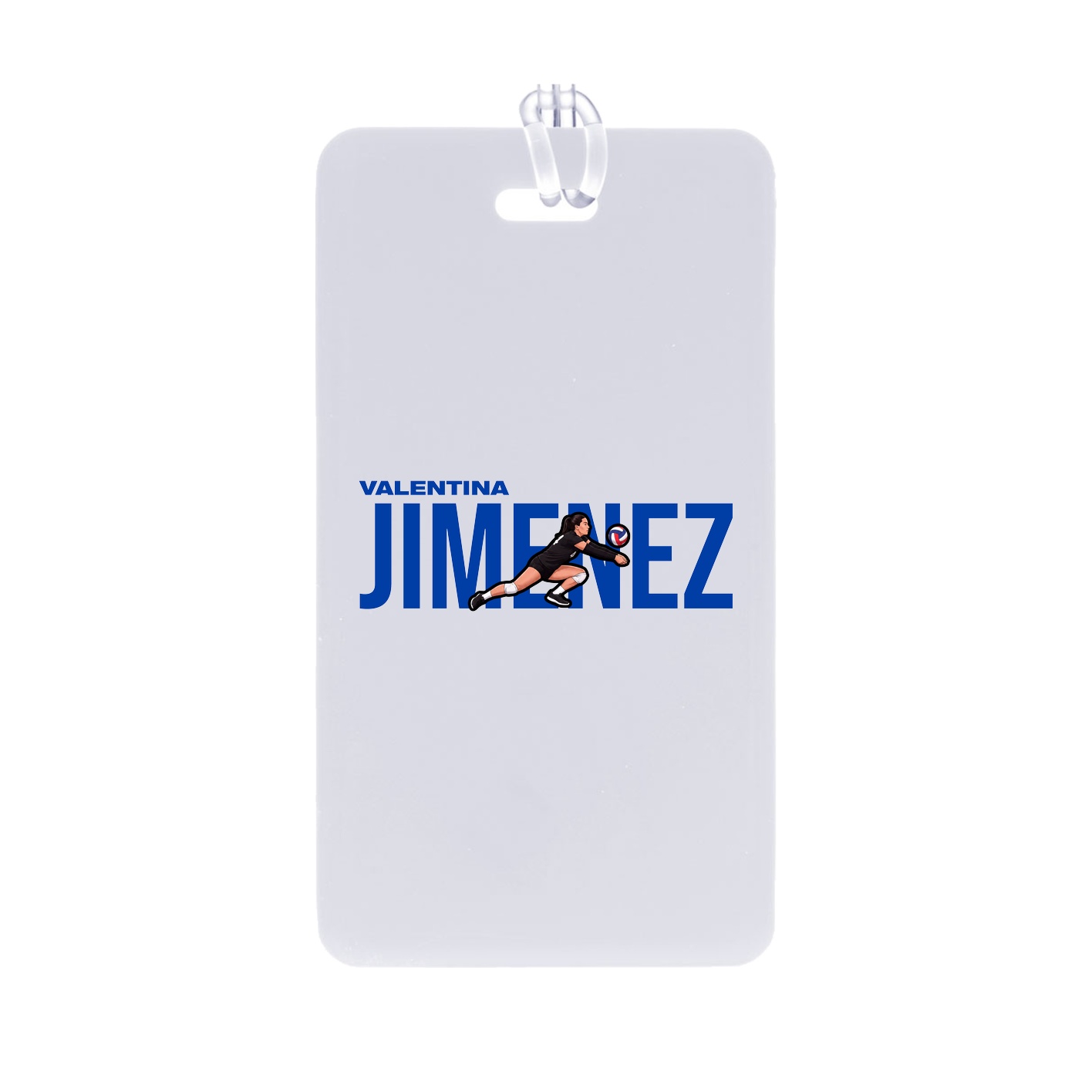 Bag Tag — Player Name in Classic