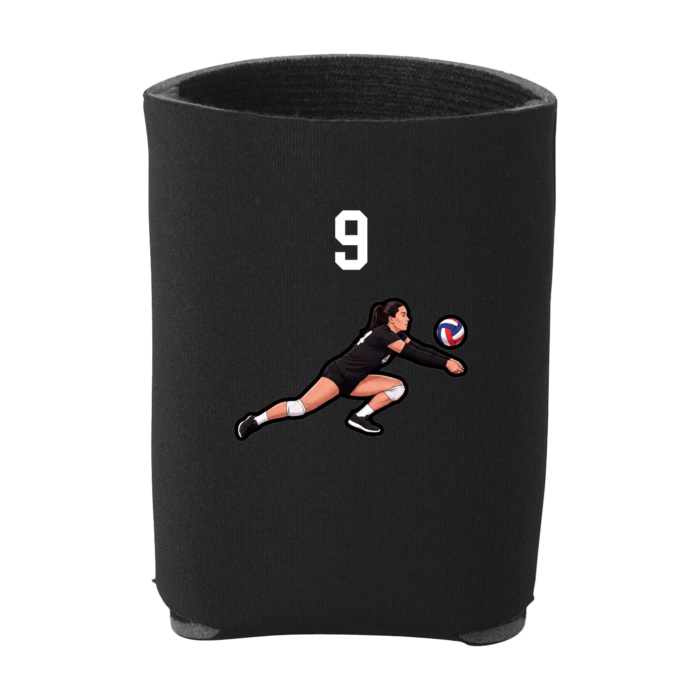 Can Holder — Number Top in Black