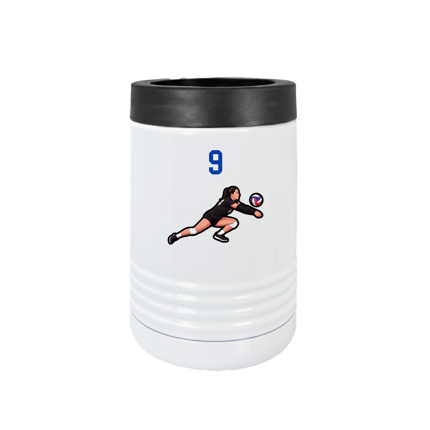 Beverage Holder — Number Top in White