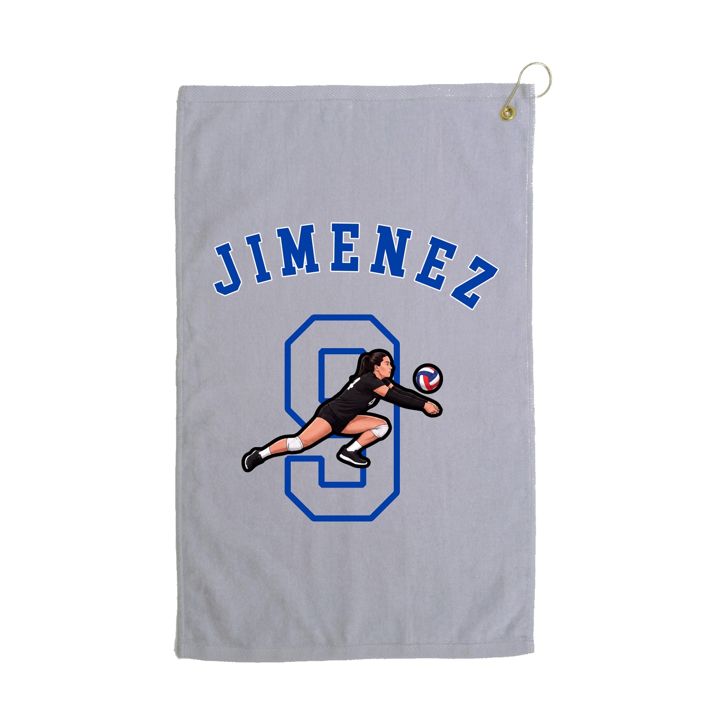 Golf Towel — Shirsey Arch in Grey