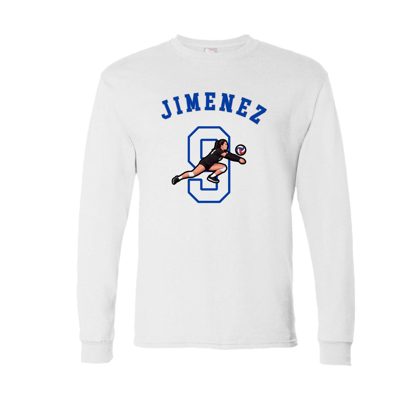 Long Sleeve Tee — Shirsey Arch in White