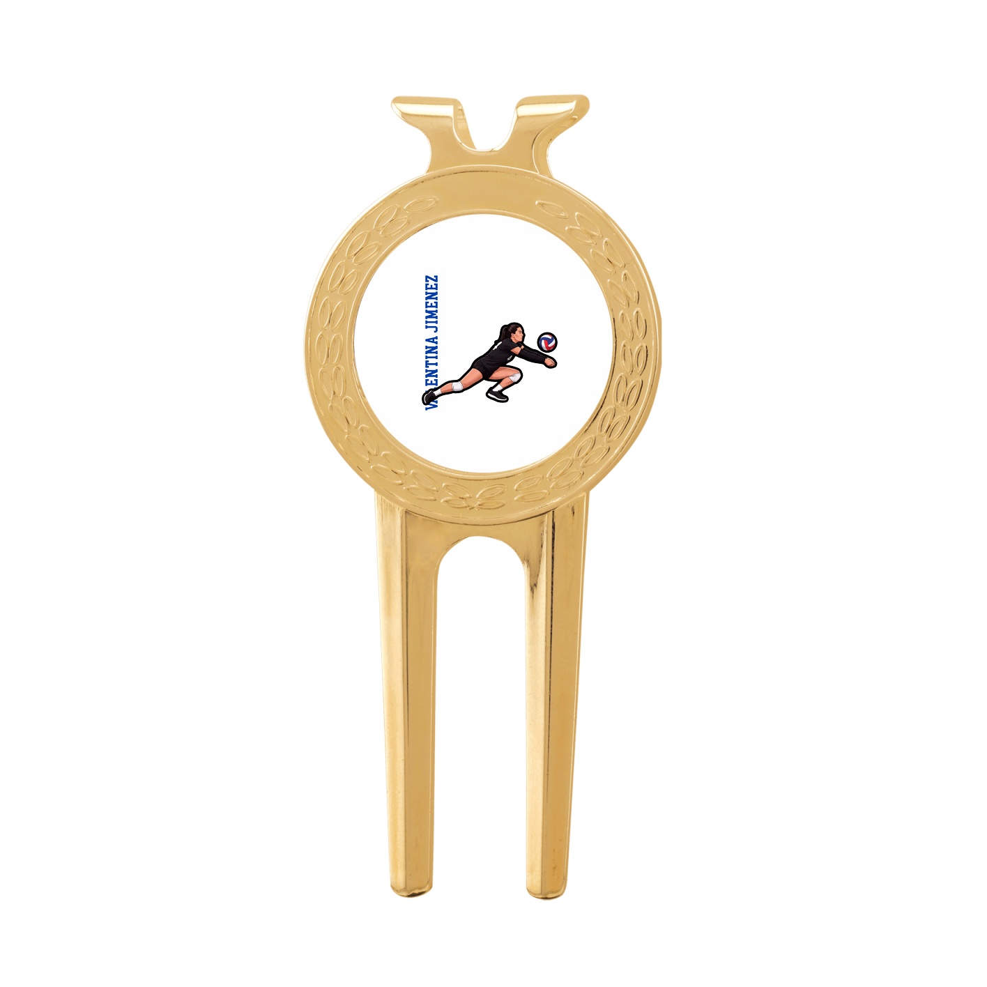 Divot Tool with Ball Marker — Name Vertical in Classic