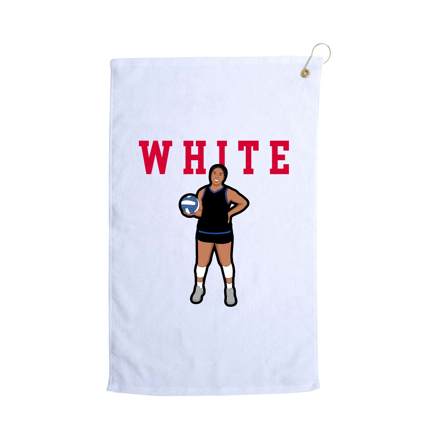 Golf Towel — Shirsey in White