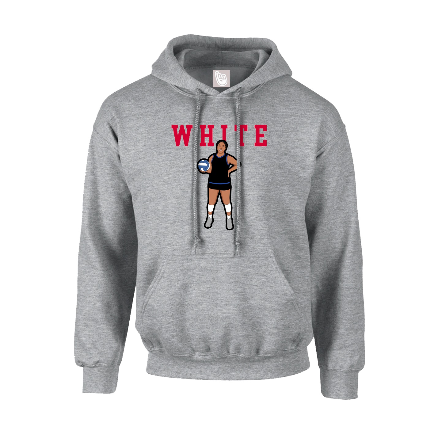 Hoodie — Shirsey in Grey