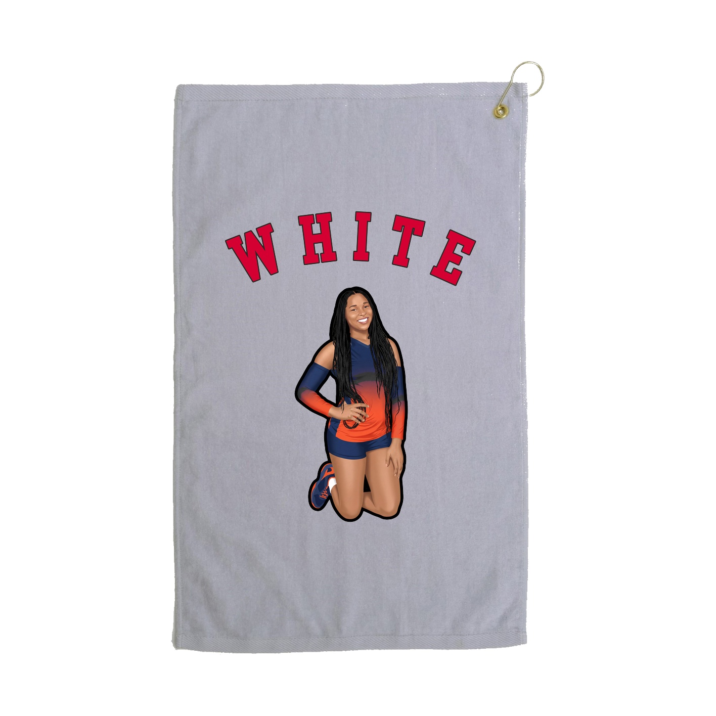 Golf Towel — Shirsey Arch in Grey