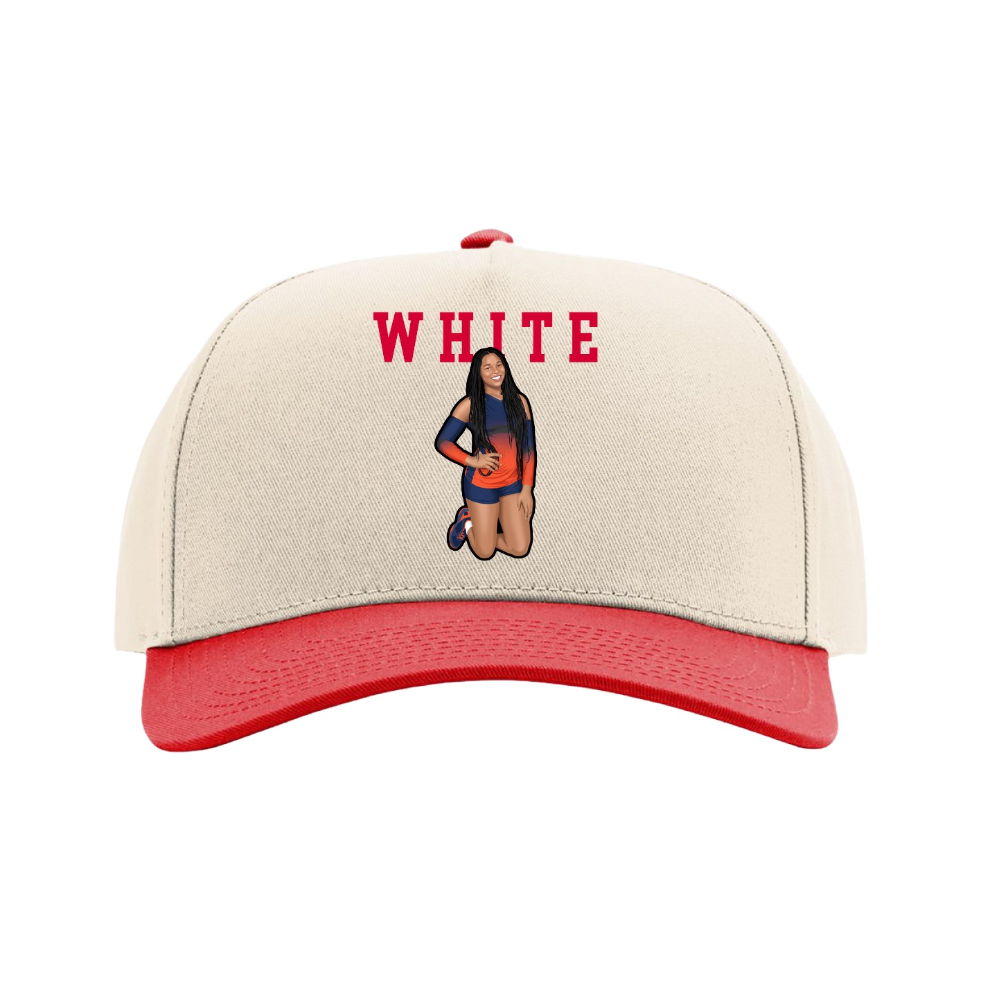 Full Fabric Five-Panel Champ Cap