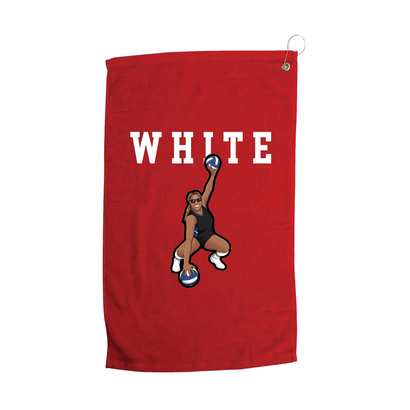 Golf Towel — Shirsey in Red