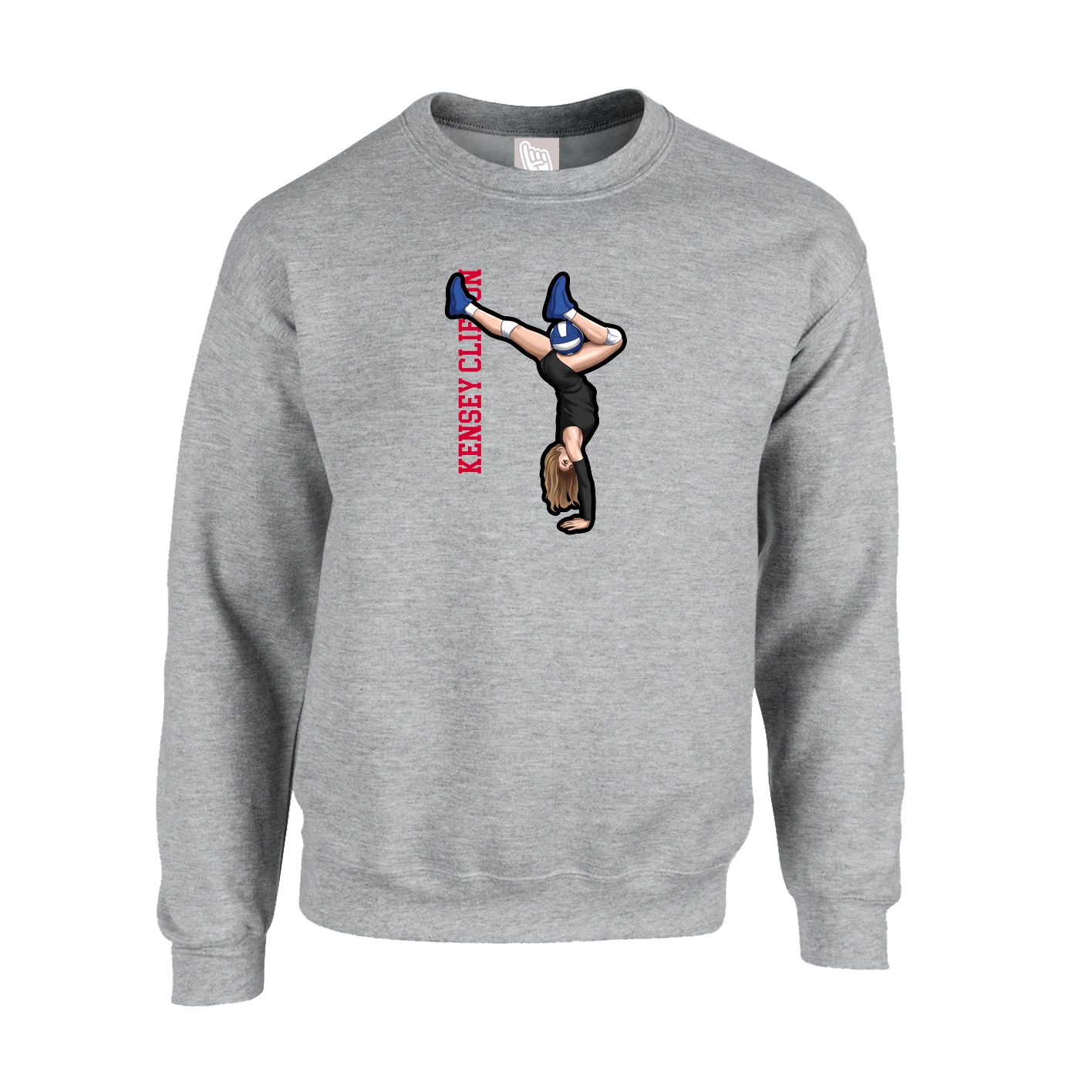 Fleece Crew — Classic in Grey