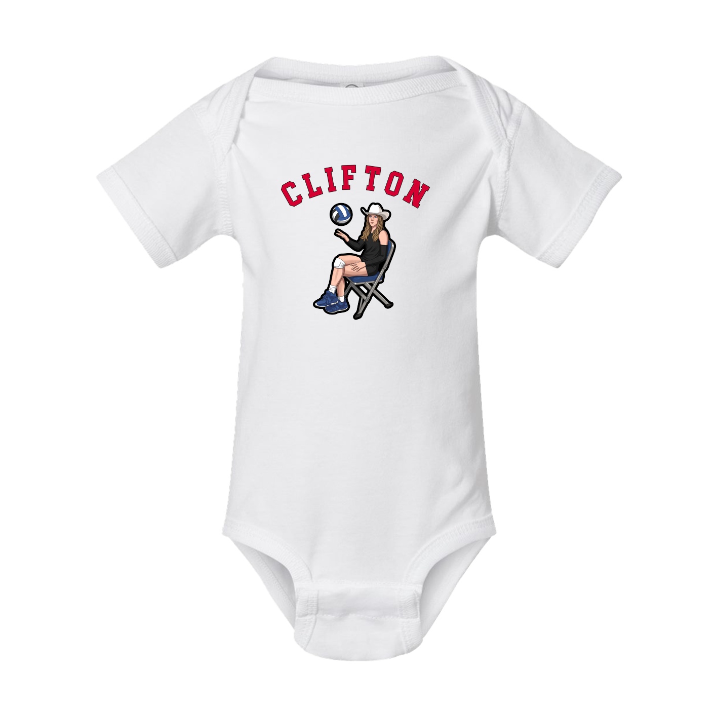 Baby Onesie — Classic in White