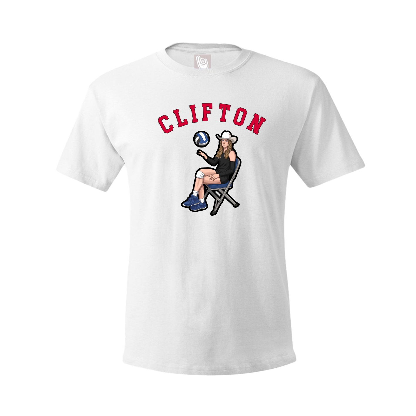 Tee — Classic in White