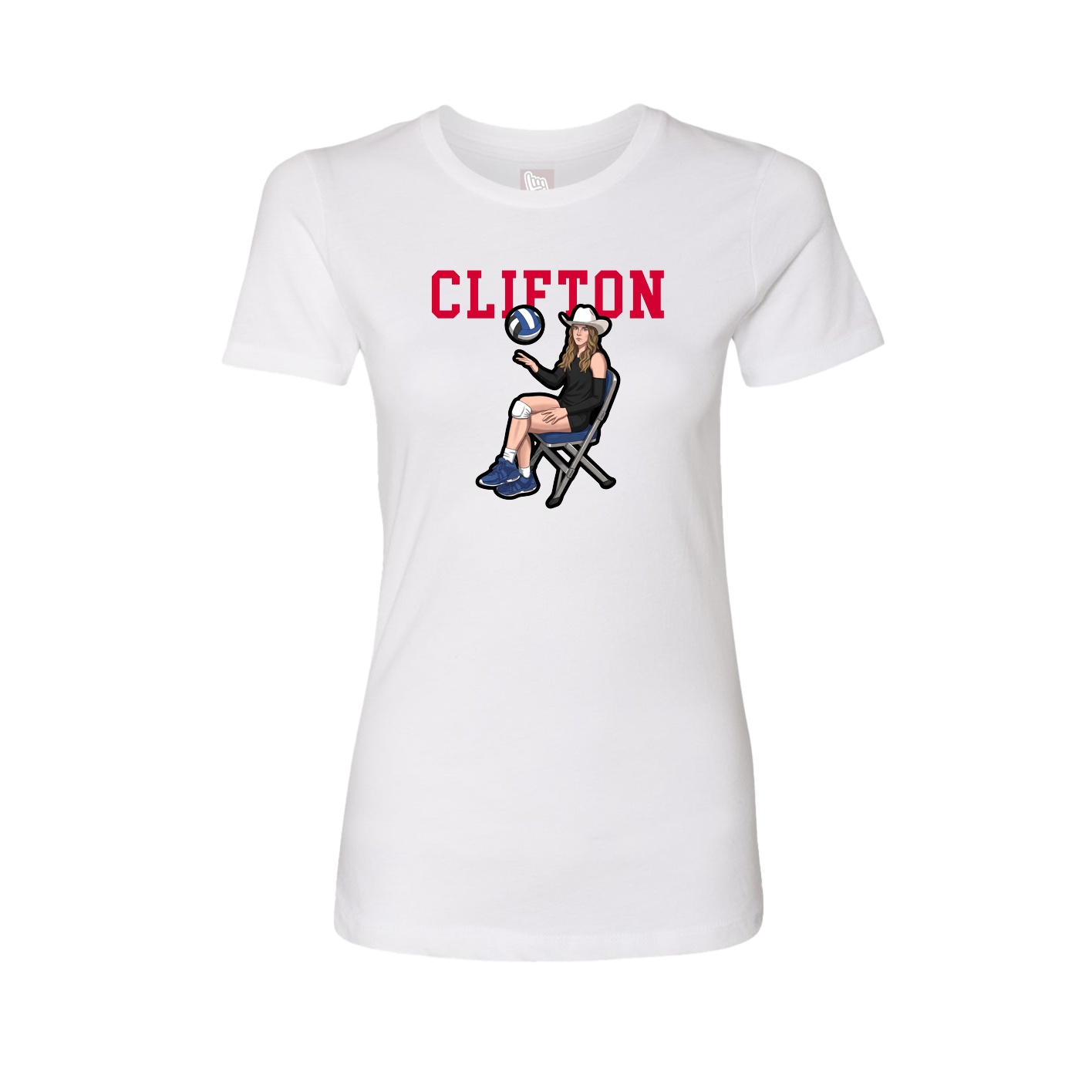 Womens Tee — Classic in White