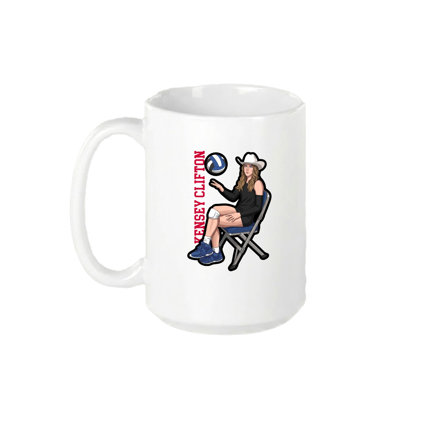 15oz Coffee Mug — Classic in White