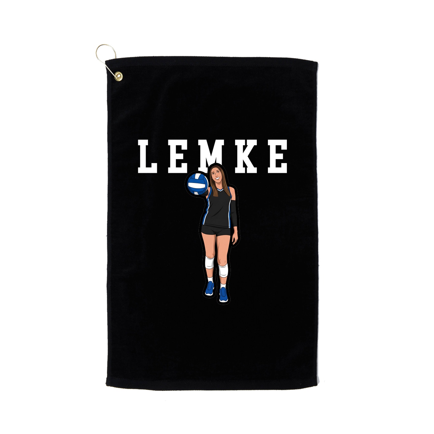 Golf Towel — Shirsey in Black