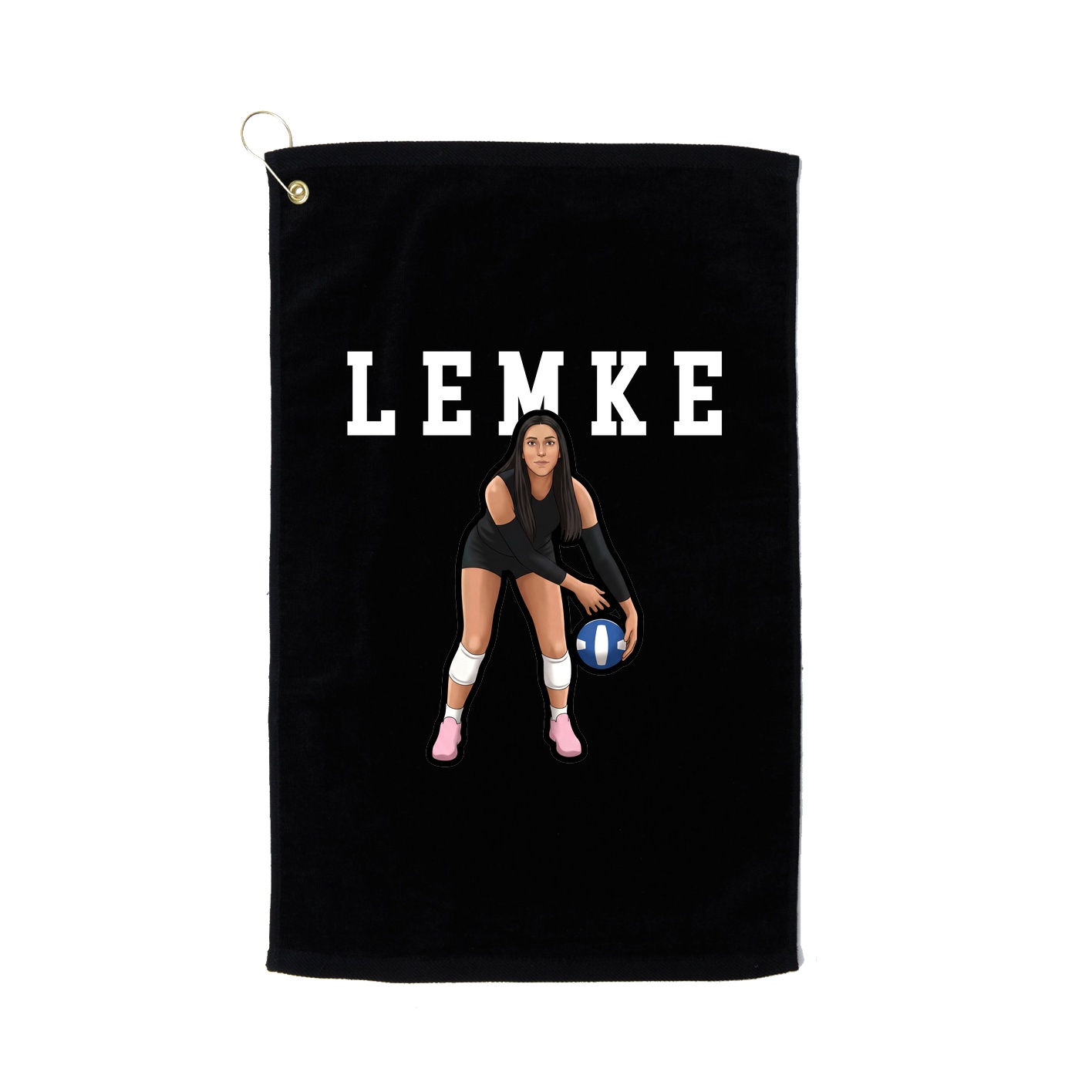 Golf Towel — Shirsey in Black