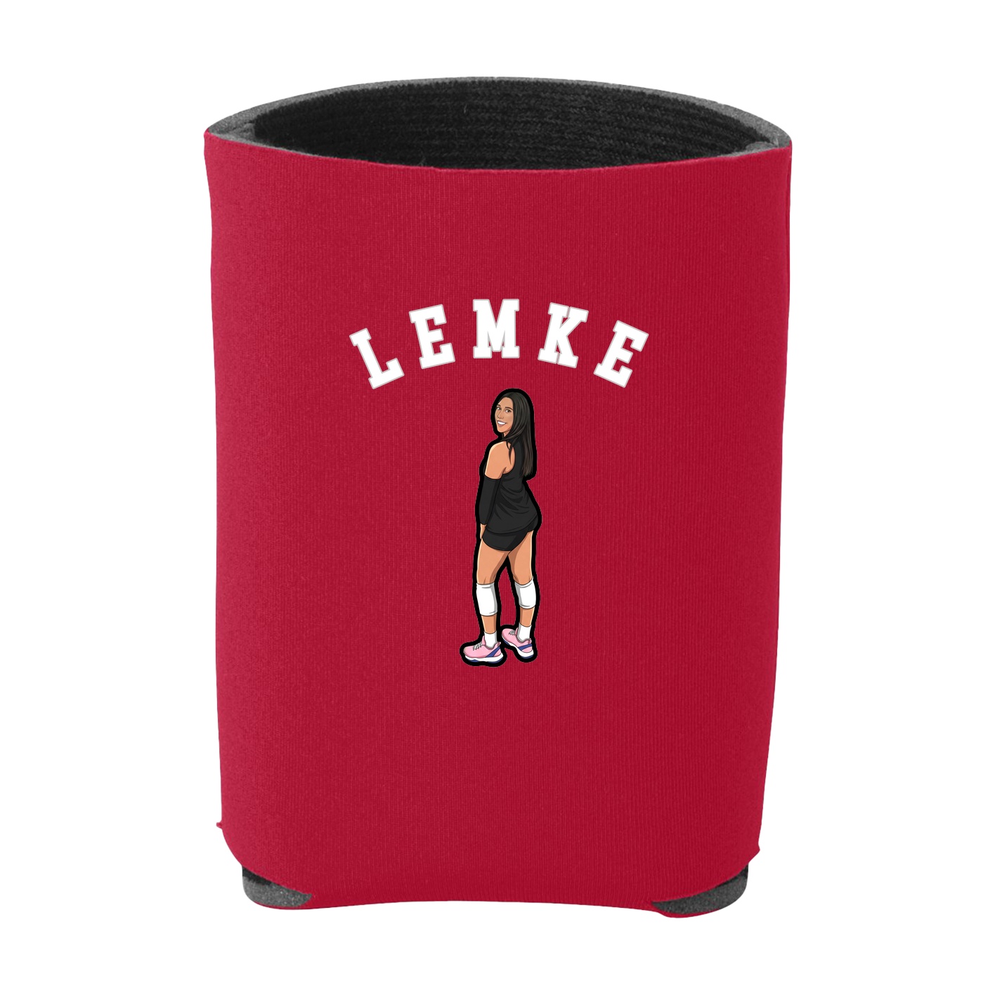 Can Holder — Shirsey Arch in Red