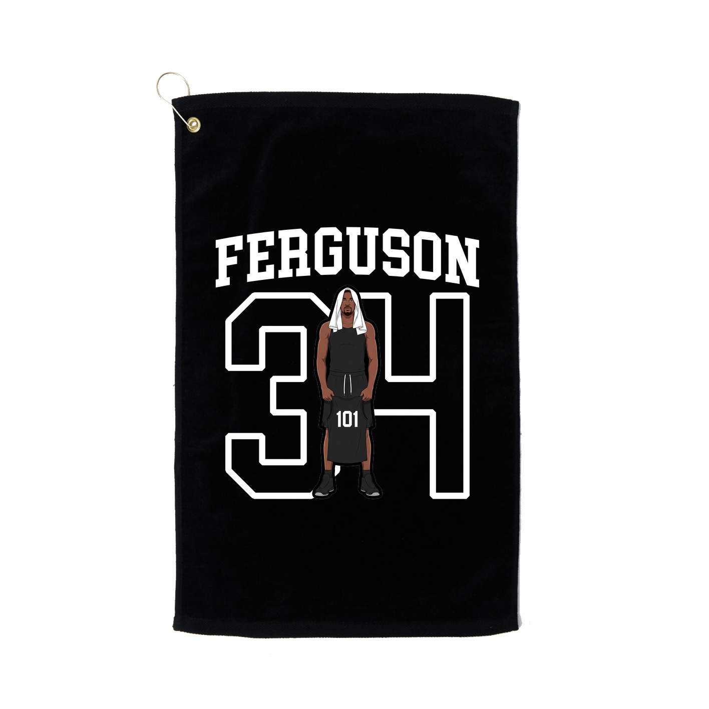 Golf Towel — Shirsey in Black