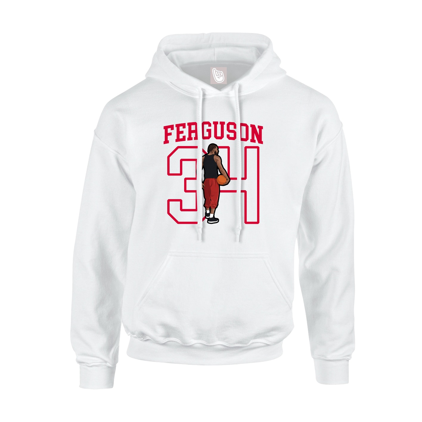 Hoodie — Shirsey in White