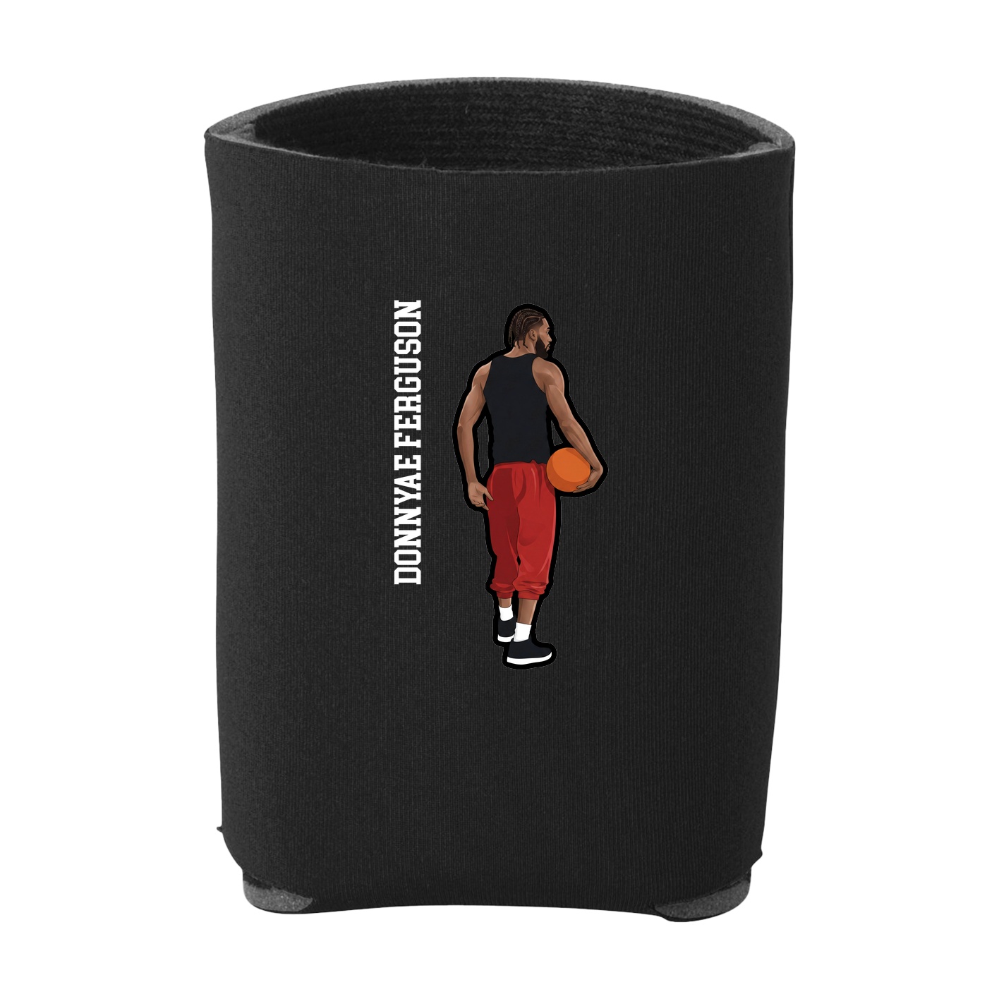 Can Holder — Name Vertical in Black